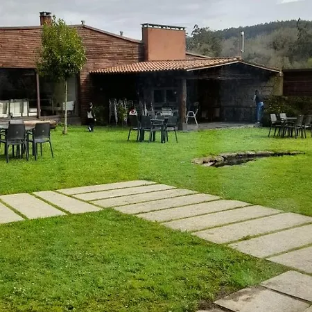 A Ribeira Do Tambre منزل ريفي Troitosende